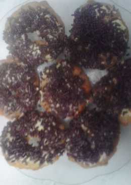 Donat ala rumahan dgn bahan simple&praktis