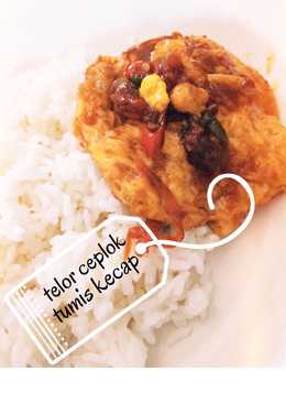 Telor ceplok tumis kecap