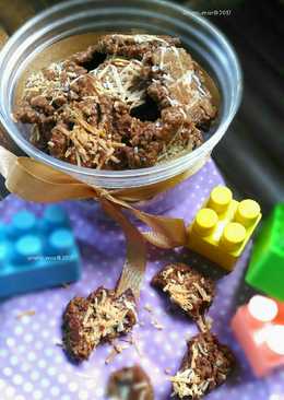 Choco oat cookies