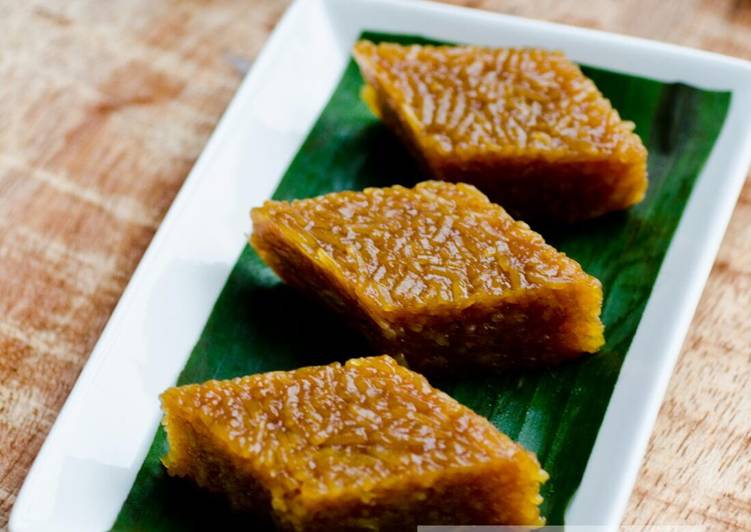 resep lengkap untuk Wajik Duren