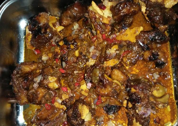 resep lengkap untuk Iga Bakar MADU (Teflon)