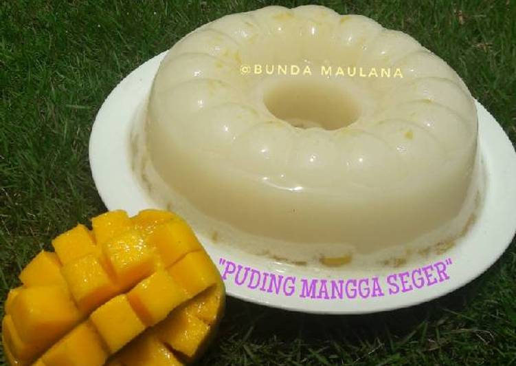 Resep Puding mangga seger - syilvia anggraini