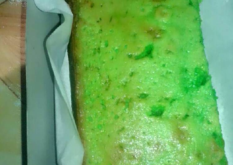 gambar untuk resep Pandan Butter Cake