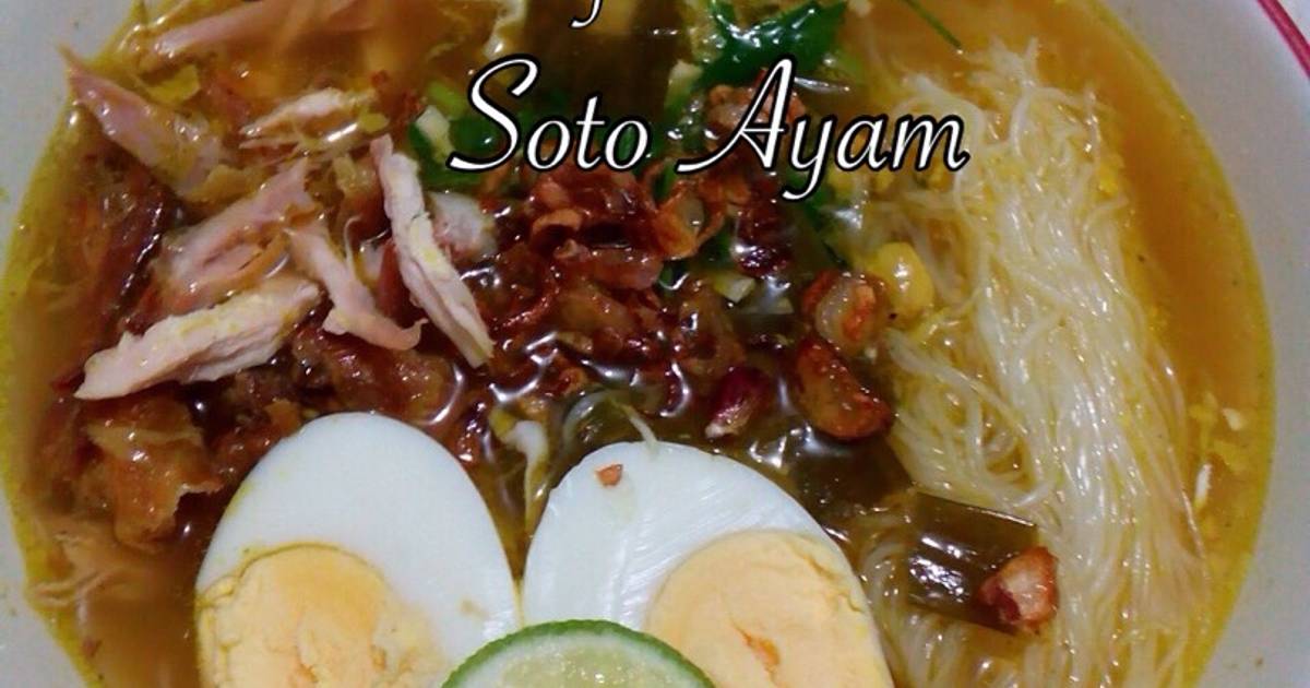 Resep Soto Ayam Bening ala asri rejeki utami