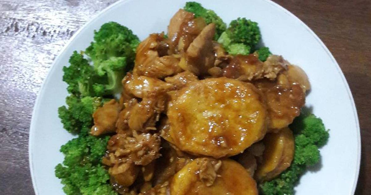  Resep  Brokoli  masak ayam tofu  oleh handayani abiyyu Cookpad