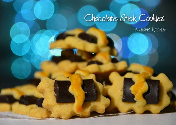 resep Chocolate Stick Cookies