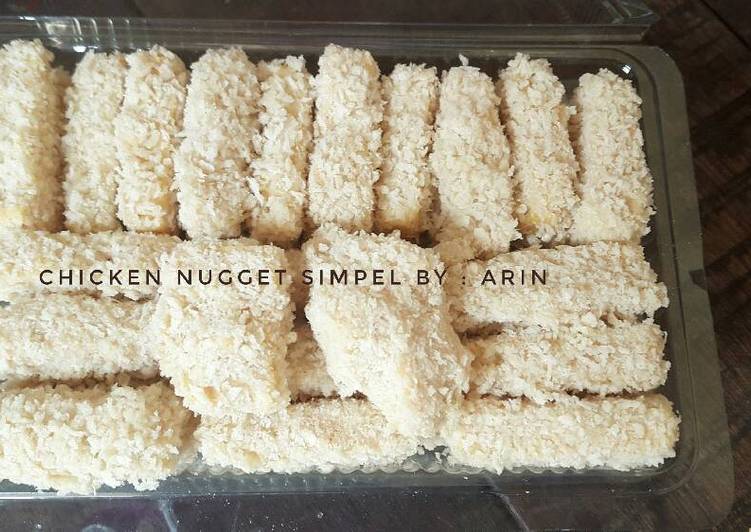 resep lengkap untuk Chicken nugget frozen