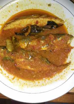 Ikan tongkol bumbu rujak