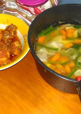 Ayam asam pedas + Sayur sop kampung ðŸ˜€ðŸ˜€ðŸ˜€