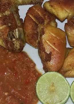 Ayam goreng mentega plus sambal terasi