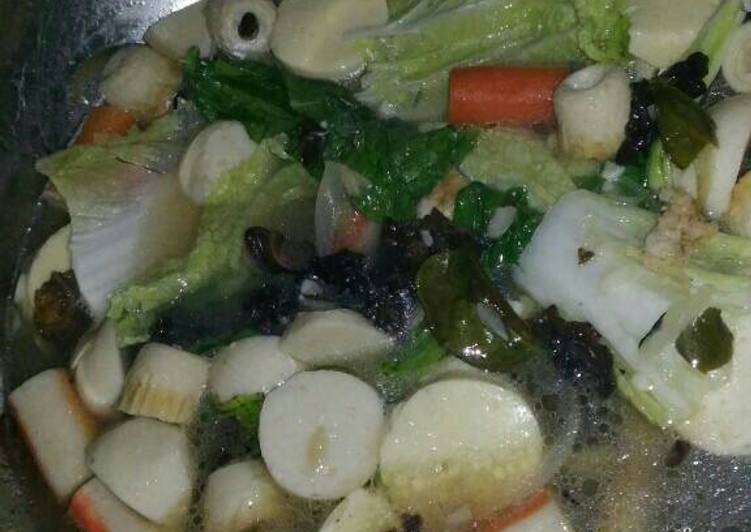 resep lengkap untuk Suki Seafood Simpel