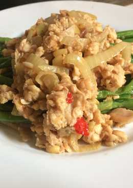 Baby Buncis ala Singapore dengan Tempe