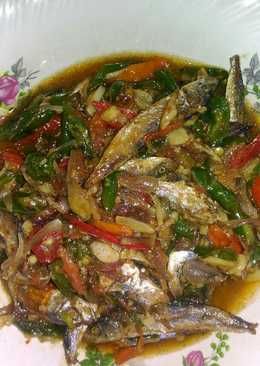 Ikan asin cabe ijo