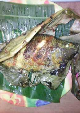 Ikan nila bakar rica ala michael