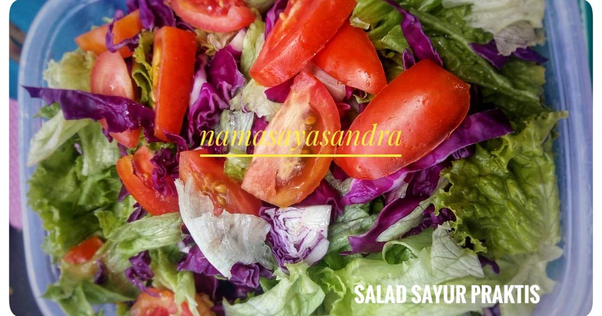 1 747 resep  salad  sayuran  enak dan  sederhana Cookpad