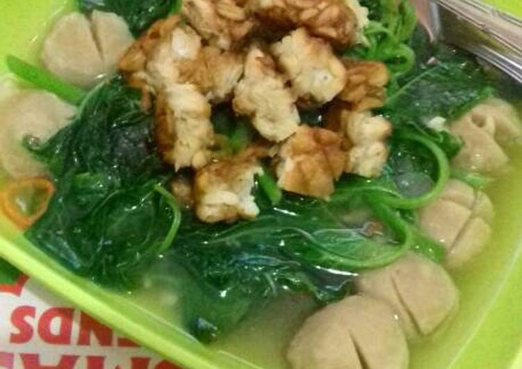 Resep Bakso Bayam Diet