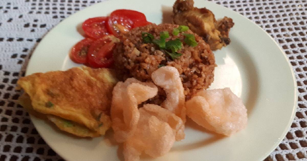 8 resep nasi goreng gerobak  enak dan sederhana Cookpad