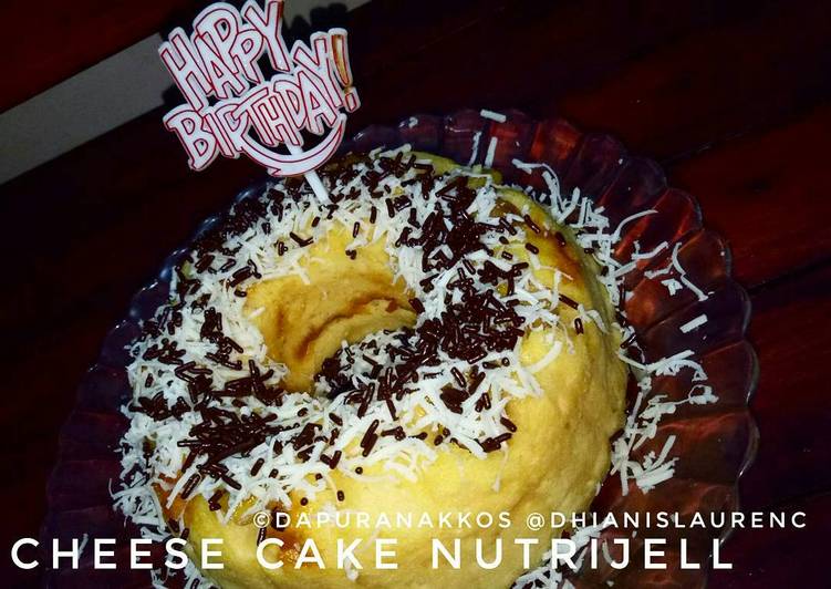 Resep Cheesecake nutricake nutrijell instant Oleh dhianislaurenc