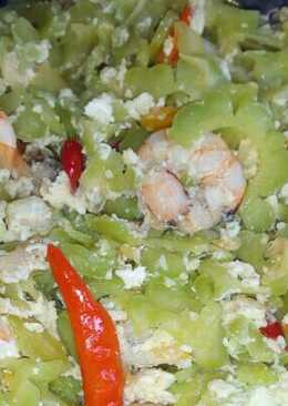 Oseng Pare udang memble