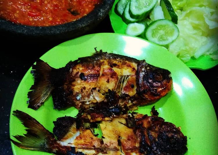 gambar untuk resep Bawal Bakar Madu??Teflon