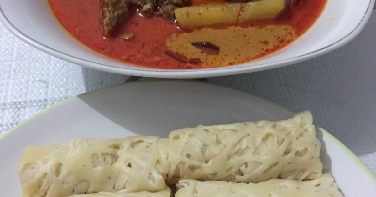 Resep Roti jala kuah kari oleh dr. Dewi Purnama Sari - Cookpad