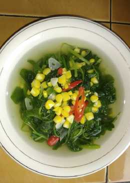 Sayur Bening Bayam Jagung