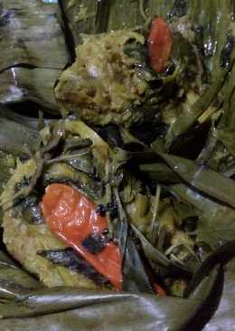 Pepes ayam sederhana