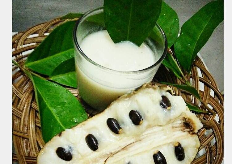 Resep Jus Sirsak Daun Salam (#pr_jus) #postingrame2_jus