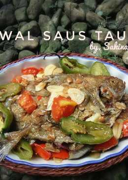 Ikan Bawal Saus Tauco