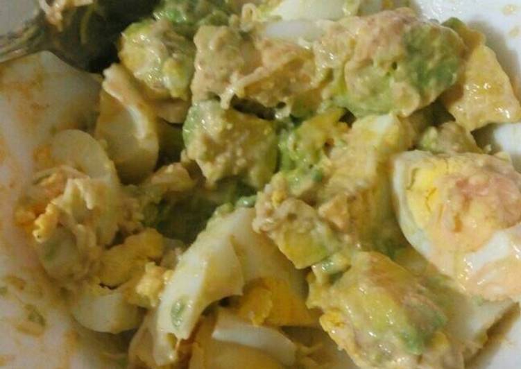 cara membuat Salad apukat#keto