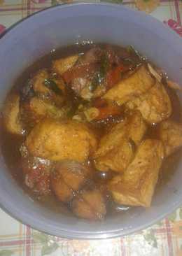 Semur ikan tongkol tahu praktis ala evigani