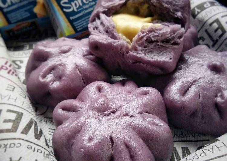 Bakpao Taro Isi Keju #BikinRamadanBerkesan