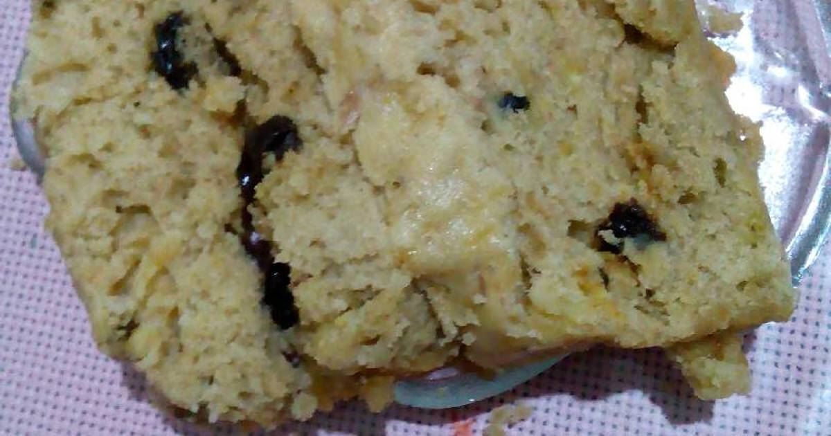 Resep cake pisang kukus dengan kismis