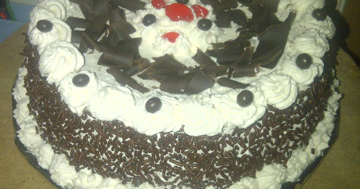 Resep Black forest (baked cake) Resep Black forest (baked cake)
