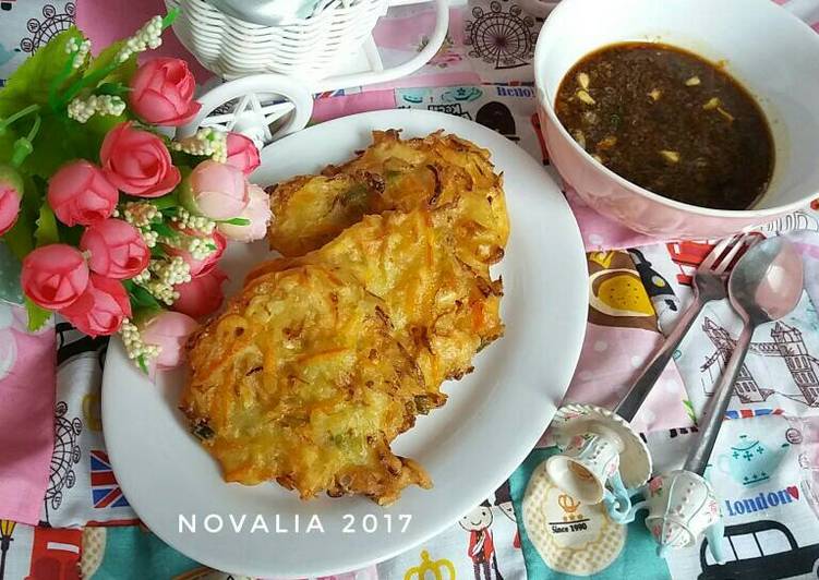 resep lengkap untuk Bakwan Goreng / Bala-bala