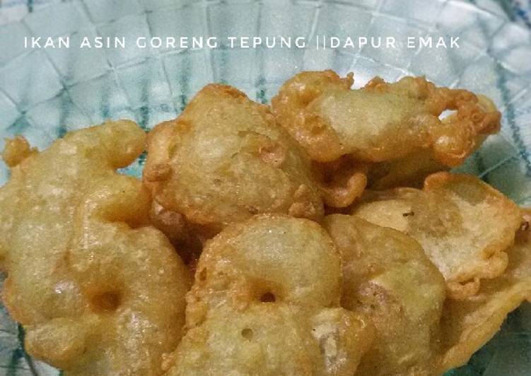 resep masakan Ikan Asin Goreng Tepung expres