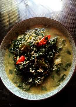 Oblok2 godong pohong ( daun singkong)