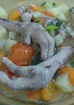 Sop ceker sedap sederhana