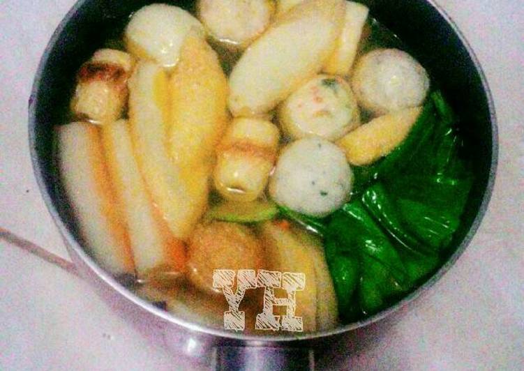 resep masakan Steamboat / shabu - shabu simple tapi segerrr