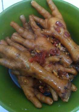 Ceker nano nano (asin,Pedas,asam,Manis)