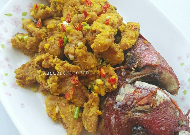 Resep Saus telur asin oleh Xander's Kitchen - Cookpad