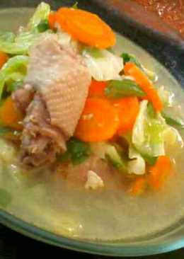 Sop Ayam Sayuran Sederhana