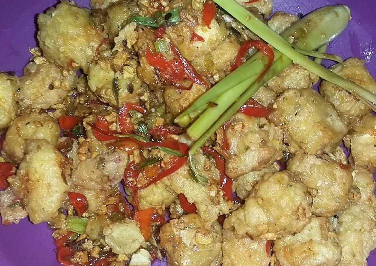 gambar untuk resep Udang tahu cabe Garam