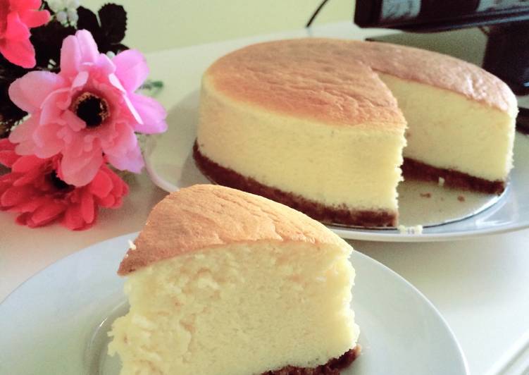 gambar untuk cara membuat Cotton cheese cake (cheddar)