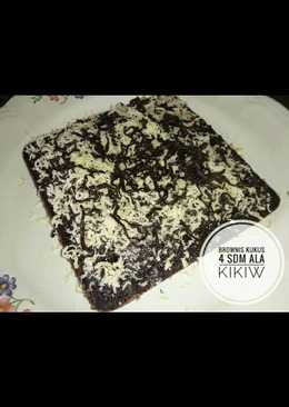 Brownis Chocolate Kukus serba 4sdm ala Kikiw