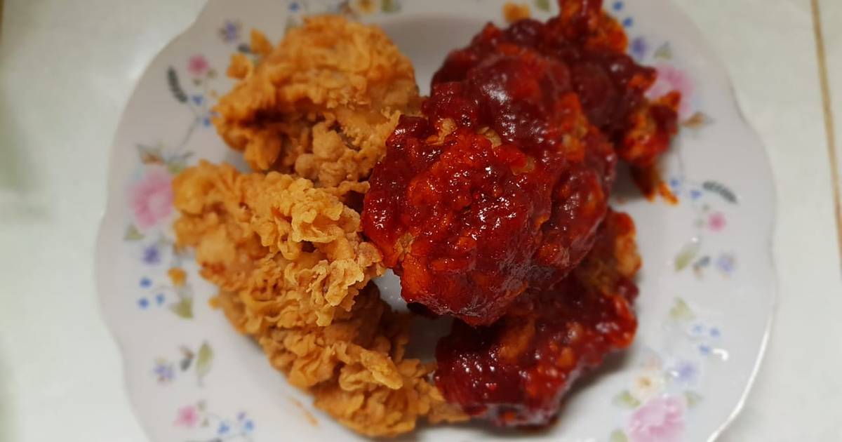 296 resep  ayam  crispy  saus pedas  enak dan sederhana Cookpad