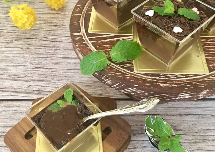Resep Chocolate Jelly Pudding (#pr_olahancoklat) Karya evyjuly (moona's
kitchen)