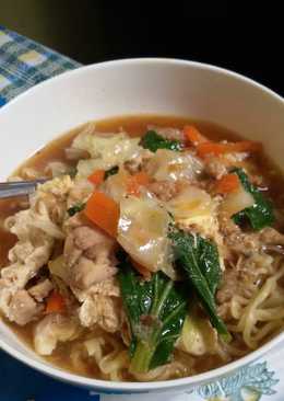 Mie rebus homemade