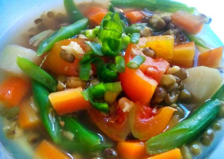 resep Sop Kacang Hijau (Untuk Diet, rendah Kolesterol)