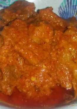 Rendang merah #kitaberbagi